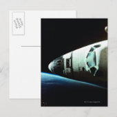 Nase eines Raumschiffs Postkarte (Vorne/Hinten)