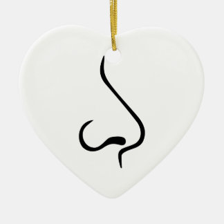 Nase Keramikornament