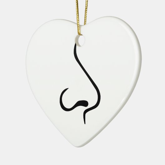 Nase Keramikornament (Links)