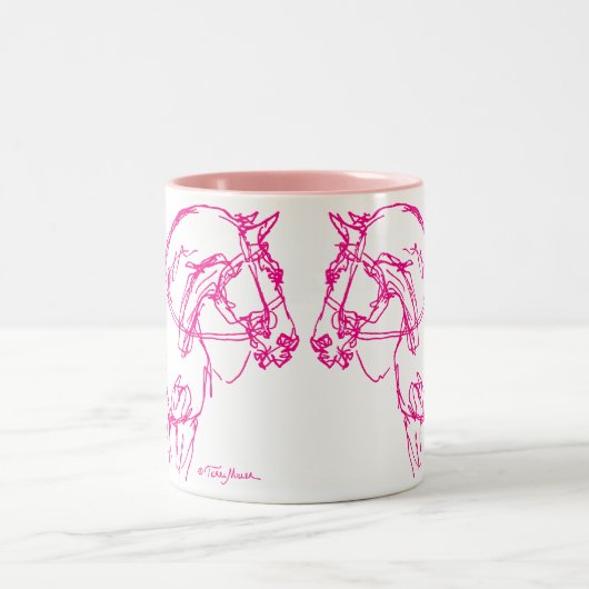Nase, zum der Tasse zu riechen (Mittel)