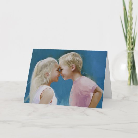 Nase zum zu riechen karte (Vorderseite)