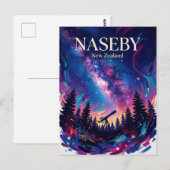 Naseby Neuseeland Postkarte (Vorne/Hinten)