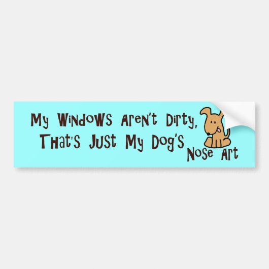 Nasen-Kunst-Autoaufkleber Autoaufkleber (Vorne)