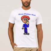 Nasen-Picker Ned T - Shirt (Vorderseite)