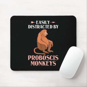 Nasenaffen Lustige Langnasenaffen Mousepad