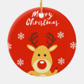 Nasenbluten Keramik Ornament (Hinten)