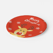 Nasenbluten Pappteller (Schrägansicht)