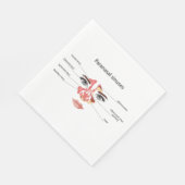 Nasennebenhöhlen Serviette (Ecke)