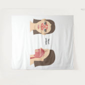 Nasenpolypen Wandteppich (Vorderseite (Horizontal))