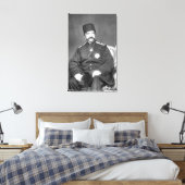 Naser al-Din Shah Qajar von Persia Leinwanddruck (Insitu (Schlafzimmer))