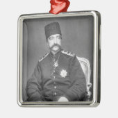 Naser AlLärm Shah Qajar von Persien Silbernes Ornament (Links)
