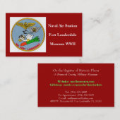 NASFL Logo Visitenkarte (Vorne/Hinten)