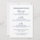 Nash Bash Last Rodeo Junggeselinnen-Abschied Einladung (Rückseite)