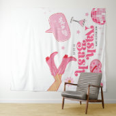 Nash Bash Rodeo Junggeselinnen-Abschied Wandteppich (Beispiel (Horizontal))