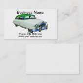 Nash Botschafter 1950 antikes Auto Visitenkarte (Vorne/Hinten)