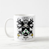 Nash Familienwappen Kaffeetasse (Links)