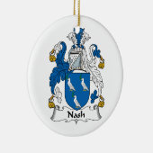 Nash Familienwappen Keramik Ornament (Rechts)