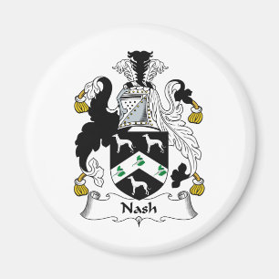 Nash Familienwappen Magnet