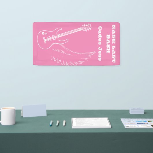 Nash Last Bash Junggeselinnen-Abschied Banner (Messe)