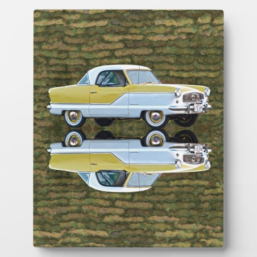 Nash Metropolitan Fotoplatte (Vorderseite)