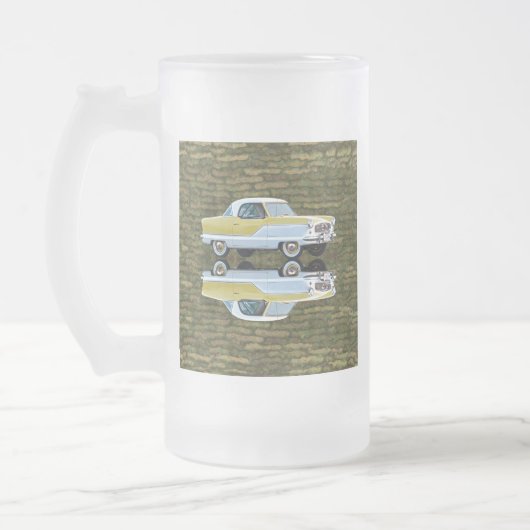 Nash Metropolitan Mattglas Bierglas (Links)
