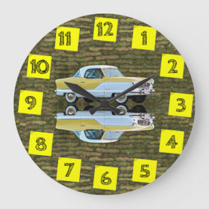 Nash Metropolitan Wall Clock Große Wanduhr