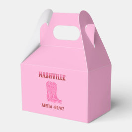 nash nash pink cowgirl boots geschenkschachtel