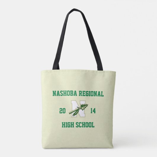 Nashoba Regional H.S. - Immer ein Häuptling Tasche (Rückseite)