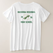 Nashoba Regional - Immer ein Häuptling - Klassenja Große Größe T-Shirt (Design Rückseite)