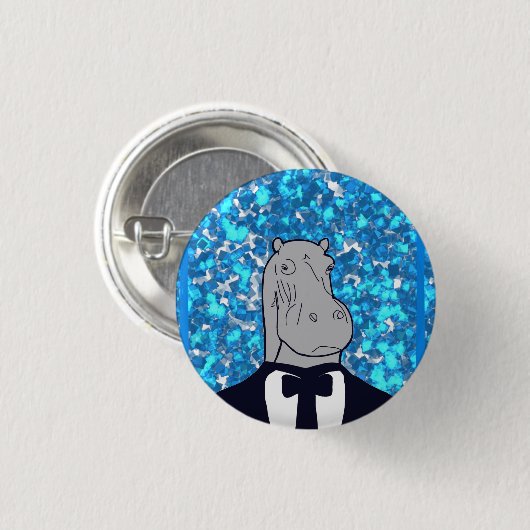 Nashorn Button (Vorne & Hinten)