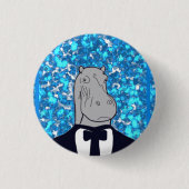 Nashorn Button (Vorderseite)