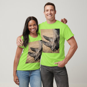 Nashorn individuell anpassen Spieler Sport Tarnung T-Shirt