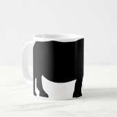 Nashorn Kaffeetasse (Vorderseite Links)