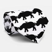Nashorn-Kappe Krawatte (Gerollt)