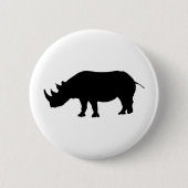 Nashorn-Knopf Button (Vorderseite)