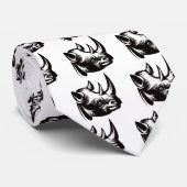 Nashorn Krawatte (Gerollt)