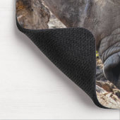 Nashorn Mousepad (Ecke)