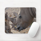 Nashorn Mousepad (Mit Mouse)