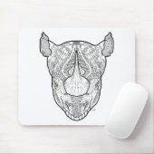 Nashorn Mousepad (Mit Mouse)