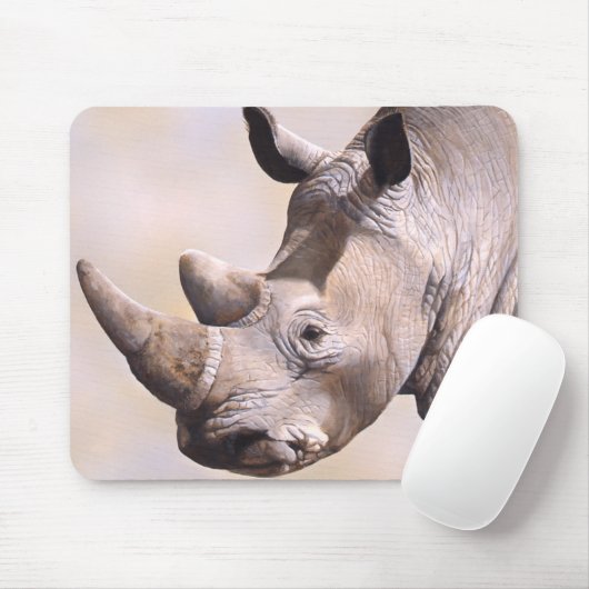 Nashorn Mousepad (Mit Mouse)