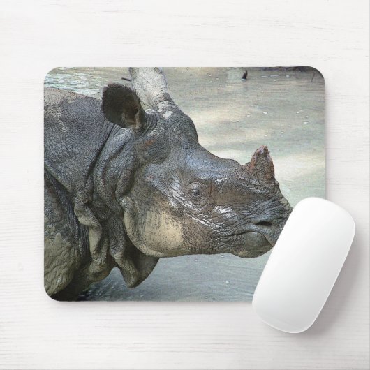 Nashorn Mousepad (Mit Mouse)