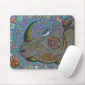 Nashorn Mousepad (Mit Mouse)