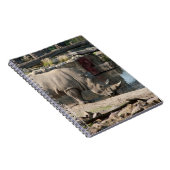Nashorn Notizblock (Rechte Seite)