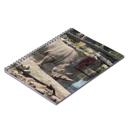 Nashorn Notizblock (Linke Seite)