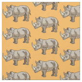 Nashorn oder Nashorn Stoff (Muster)