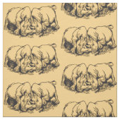 Nashorn oder Nashorn Stoff (Muster)