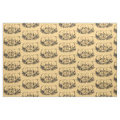 Nashorn oder Nashorn Stoff (Fat Quarter (45,7 x 55,9 cm))