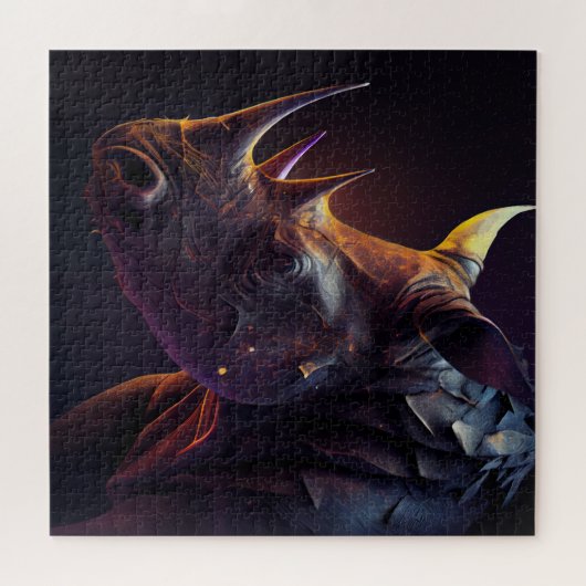 Nashorn-Puzzle Puzzle (Horizontal)