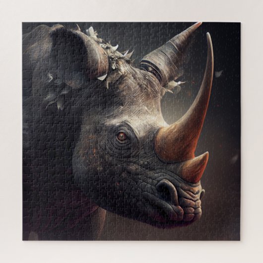 Nashorn-Puzzle Puzzle (Vertikal)