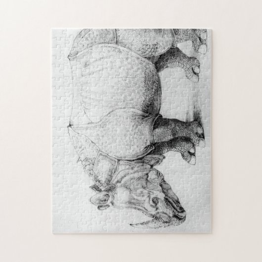 Nashorn-Puzzlespiel Albrecht Durer Puzzle (Vertikal)